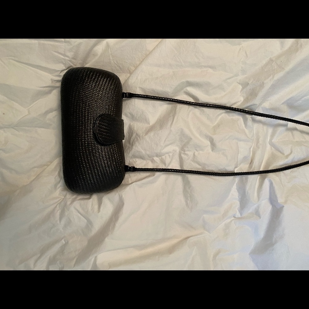 Barney’s New York Woven Wicker Shoulder Bag NWT